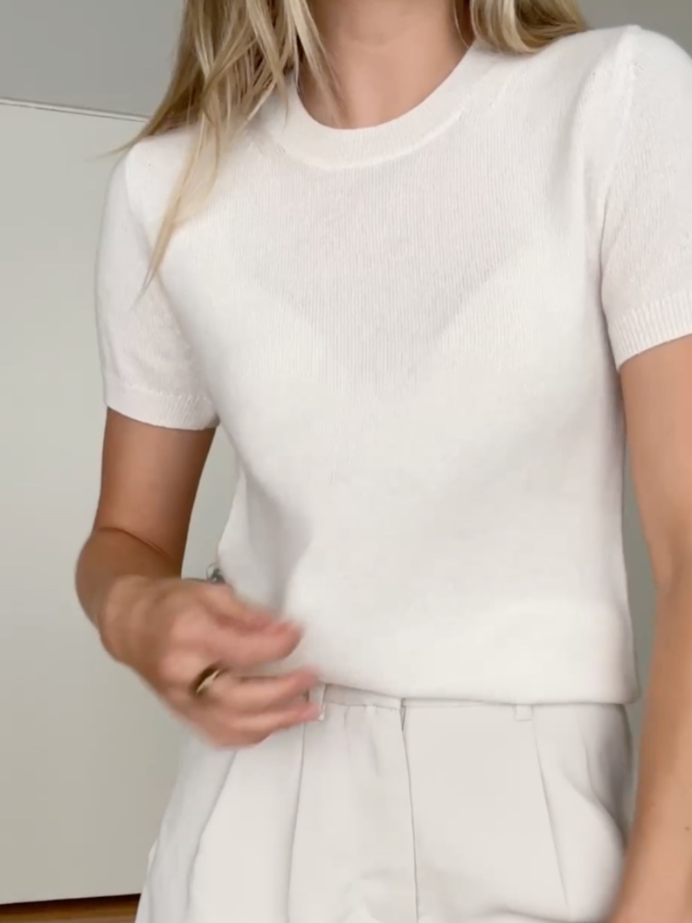 Mongolian Cashmere Tee